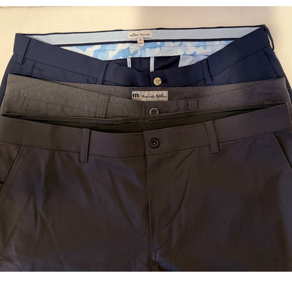 Men's Name Brand Shorts Bundle - Size 40 Nike, Peter Millar, Travis Mathew